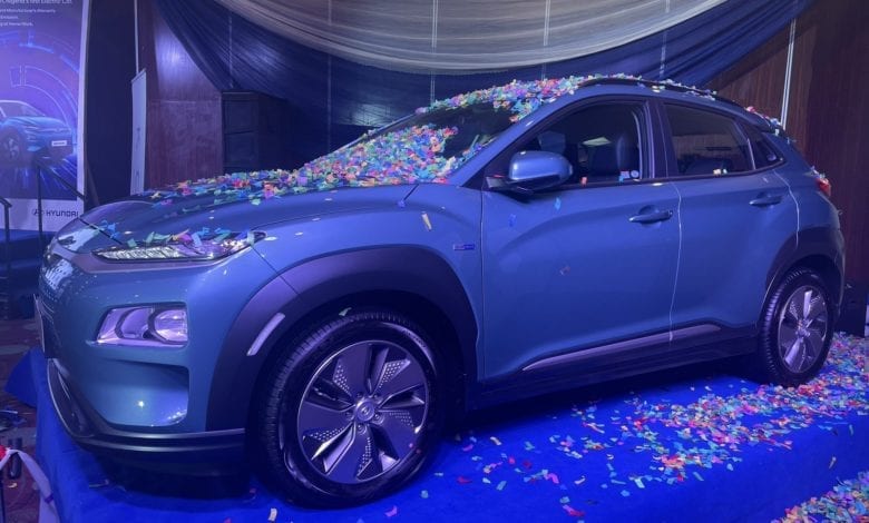 Kona electric vehicle