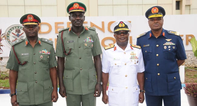 Service chiefs old