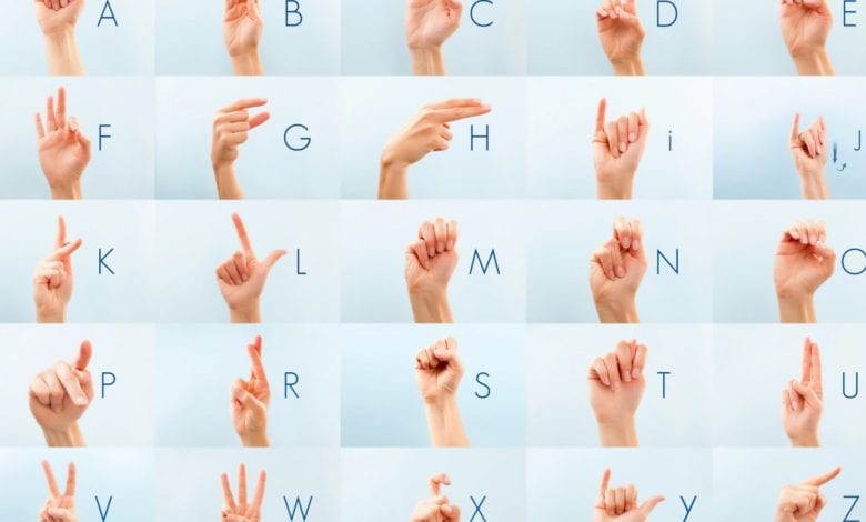 sign language