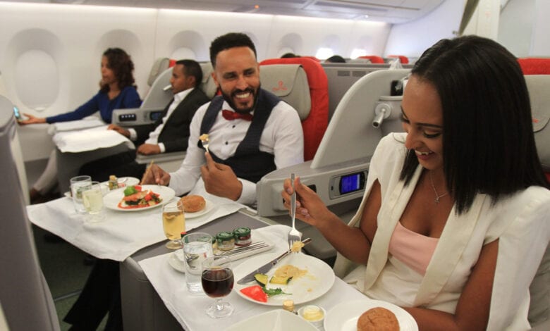 Airline catering services
