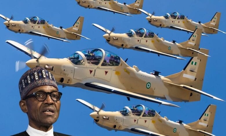 Buhari super tucanos