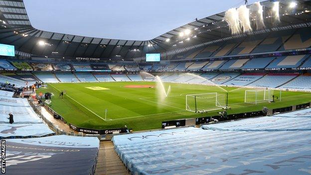 Manchester City FC standing area