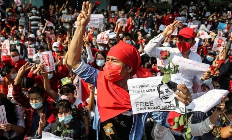 Myanmar-protest