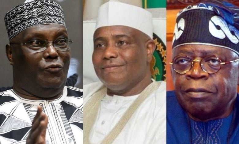 Tinubu Atiku Tambuwal