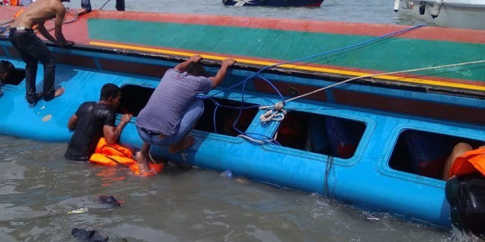 boat mishap