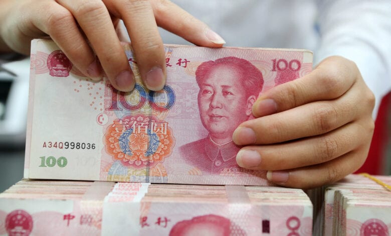 Chinese yuan weakens last week
