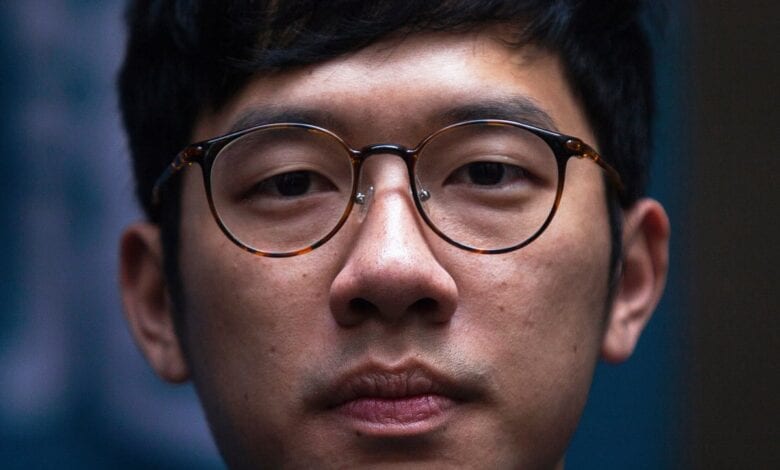 Hong Kong activist, Nathan Law
