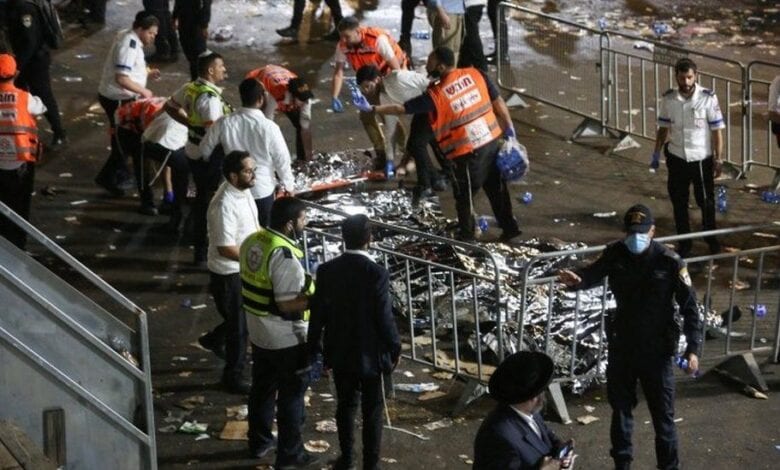 ISRAEL STAMPEDE
