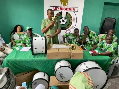 Nigeria-Football-Supporters-Club-inaugurates-musical-equipment-