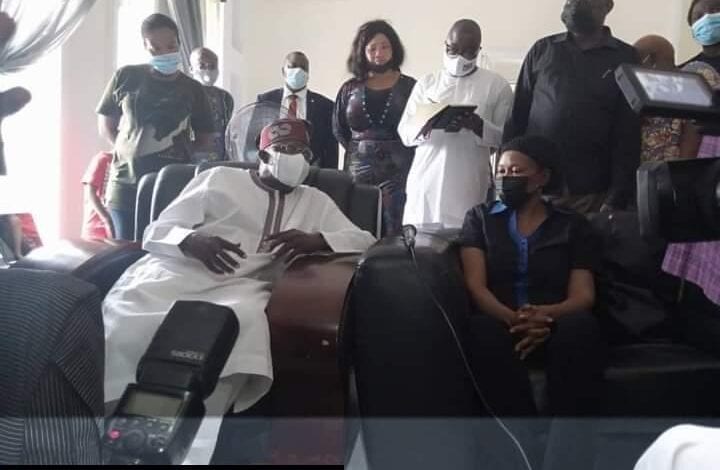 Tinubu - Odumakin visit