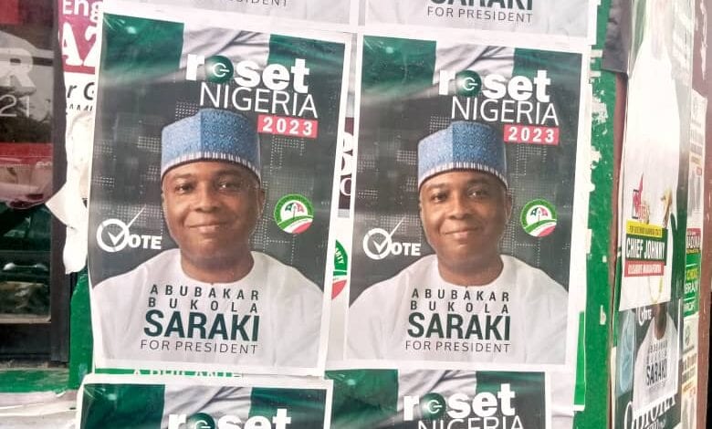 saraki poster