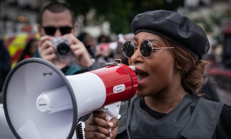 Black British female activist