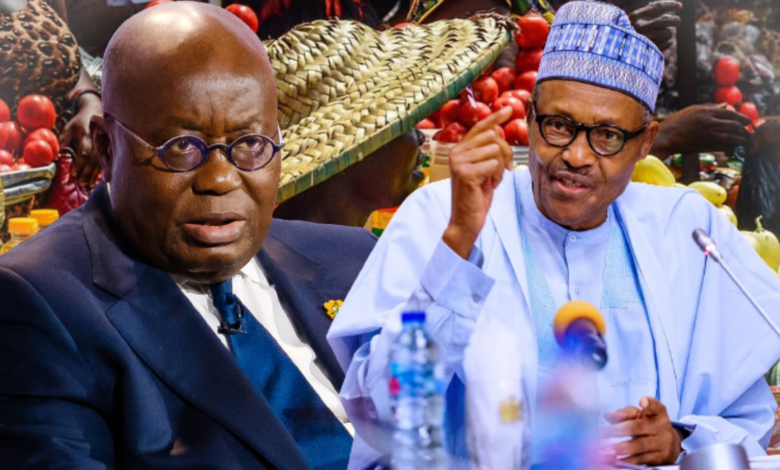 GHANA Buhari Nana Akufo-Addo