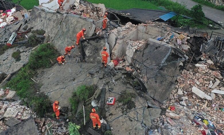 China quake