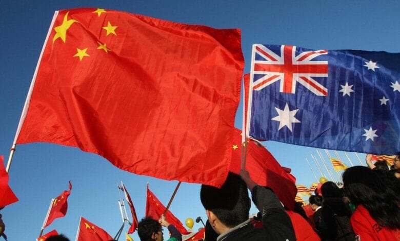 China with Australia