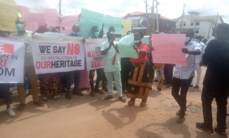 Iteskiri Protest Zone 5, Benin