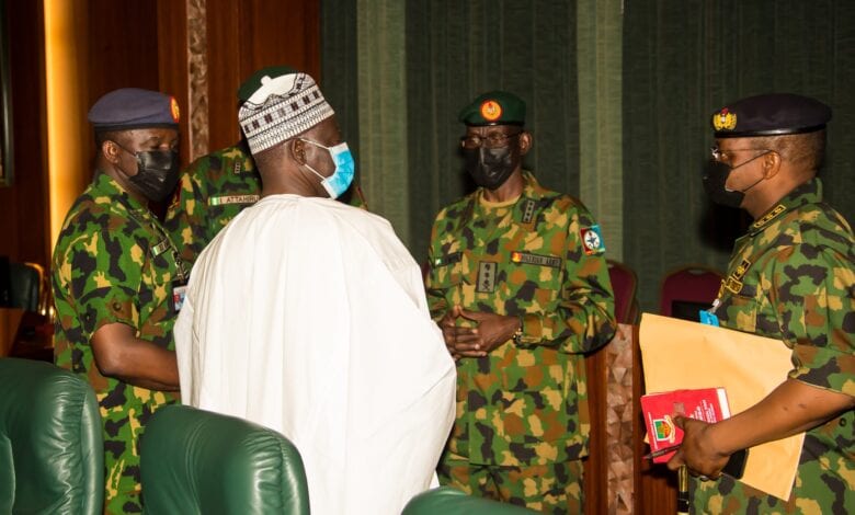 Lawan and Service Chief