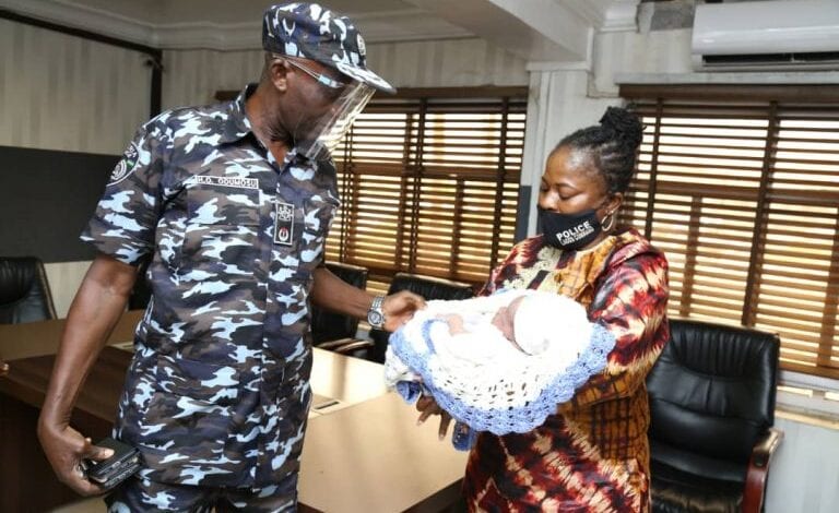 Baby in Lagos