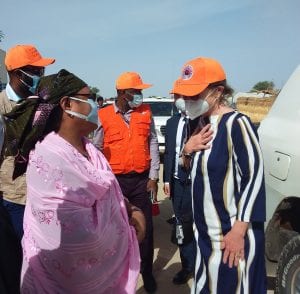 UNFPA,KOICA country representatives visit IDPs camps in Borno