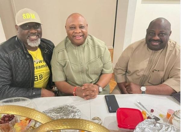 Dino Melaye, Dele Momodu