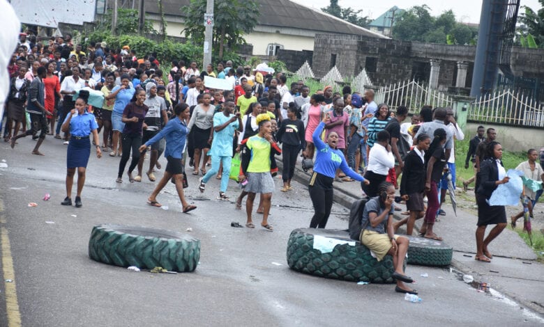 Protest in Port Harcourt