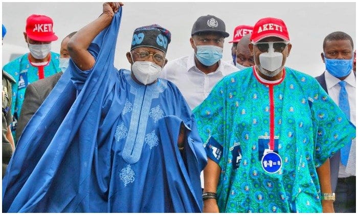 Tinubu, Gov. Akeredolu