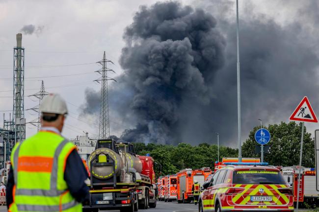 Leverkusen blast