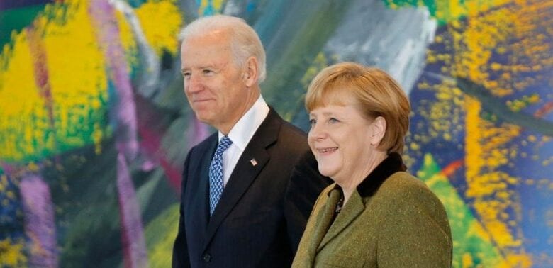 Merkel meets Biden