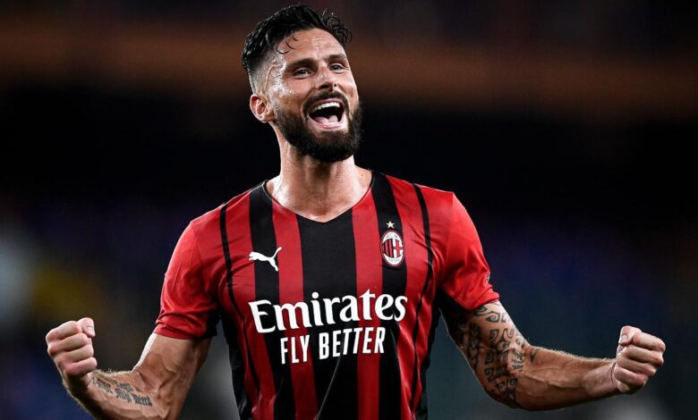 Giroud, AC Millan