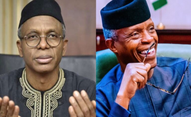 El-Rufai tells Osinbajo