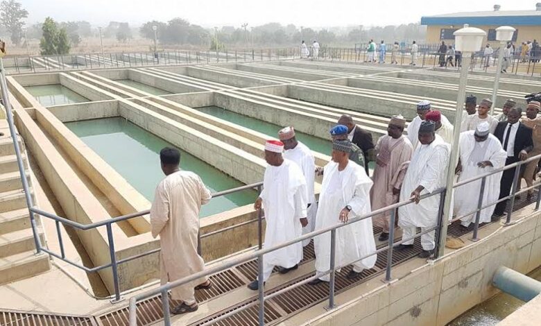 Ganduje, Kano water sanitation facility