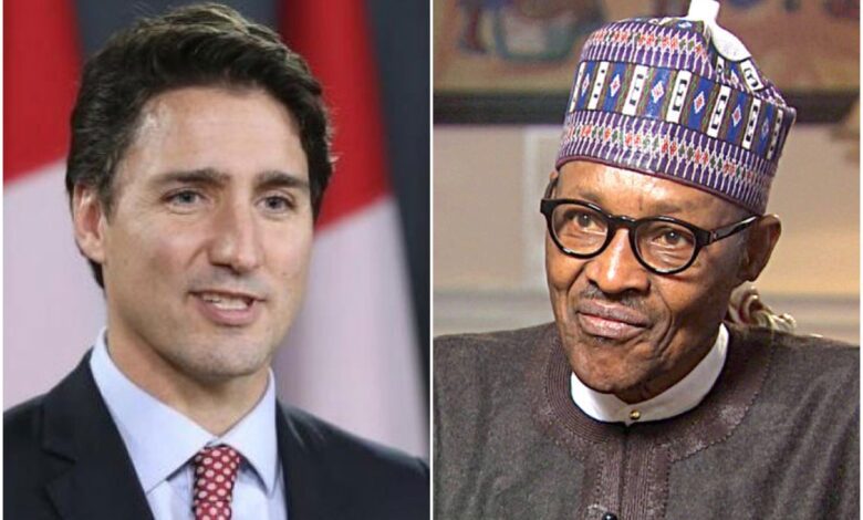 Trudeau, Buhari