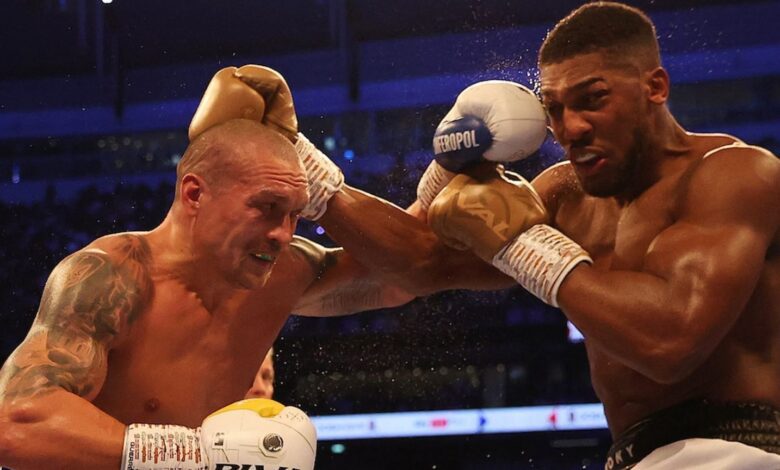 Usyk Anthony Joshua