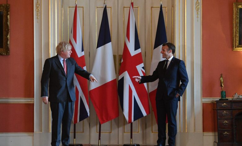 Britain France Boris Johnson Macron