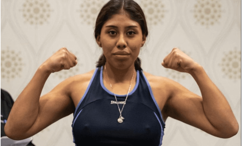 Jeanette Zacarias Zapata boxer