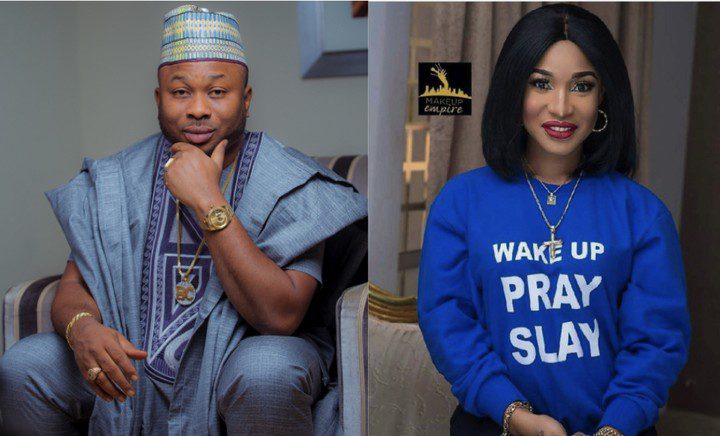 tonto dikeh olakunle churchill