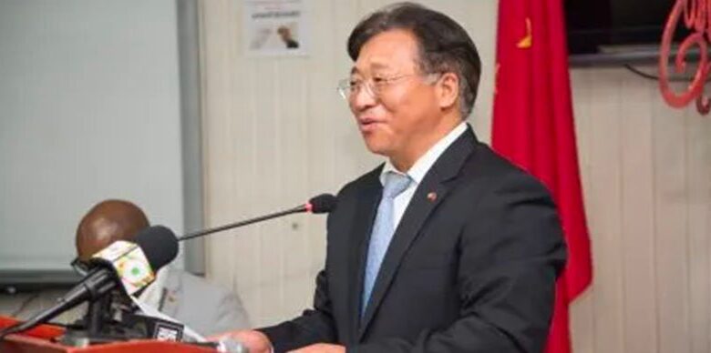 Chinese Ambassador to Nigeria, Cui Jianchun,