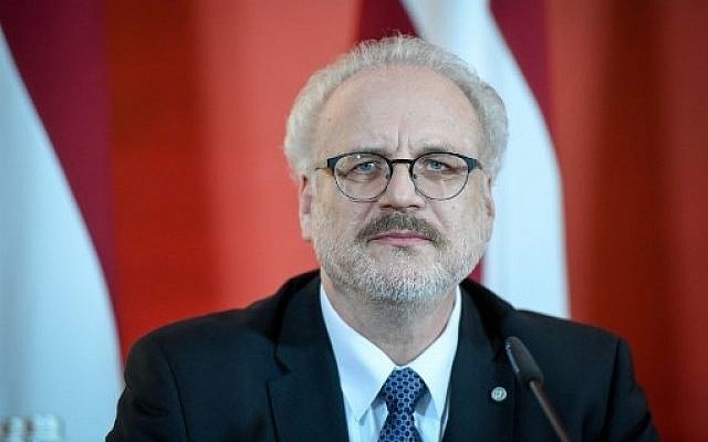 Latvia’s president