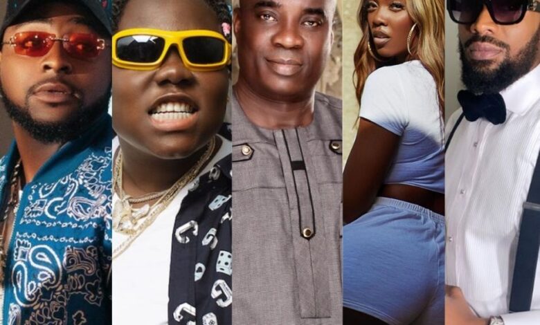 Davido, Teni, K1, Tiwa Savage and D’banj