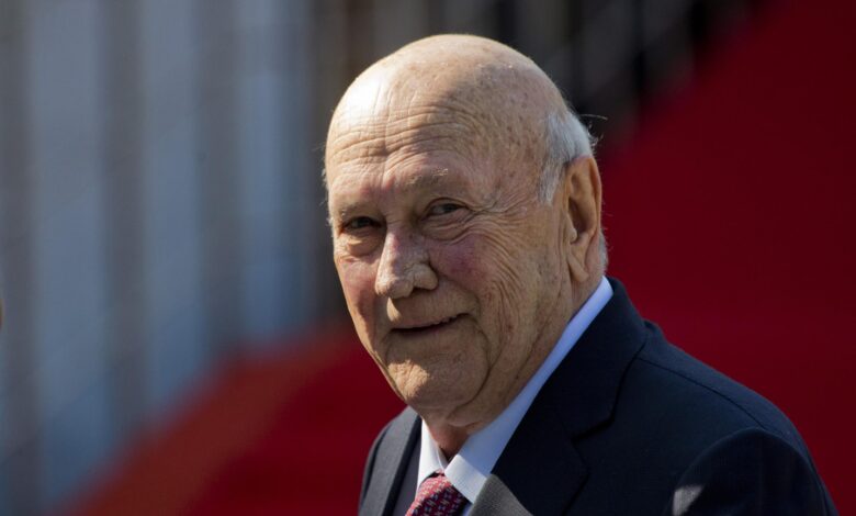 FW de Klerk