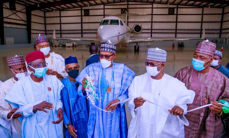 Buhari in Borno