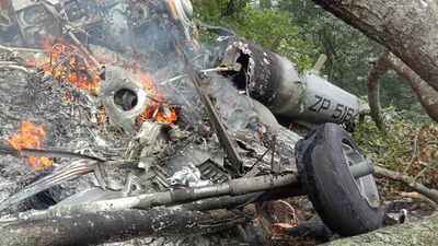 India helicopter crash