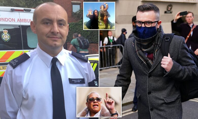 London police officers