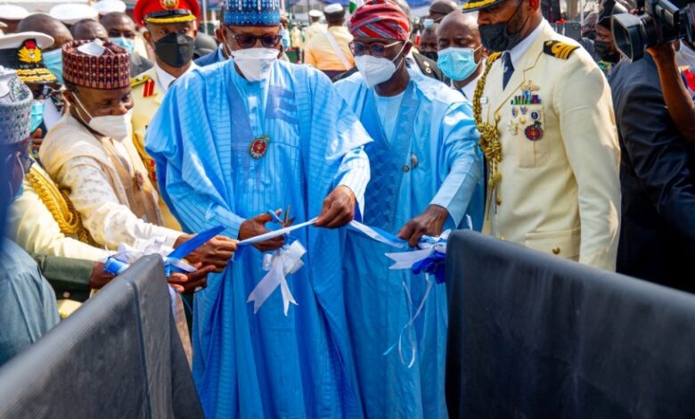 Buhari in Lagos