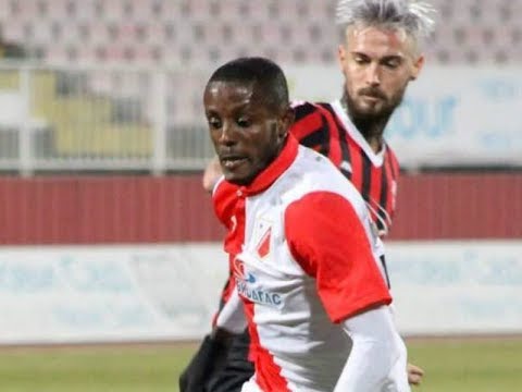 Shakhtyor Soligorsk of Belarus midfielder, Vincent Eze