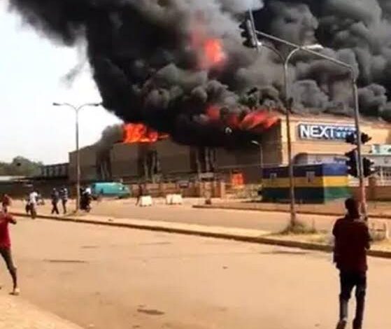 NEXT Mall fire