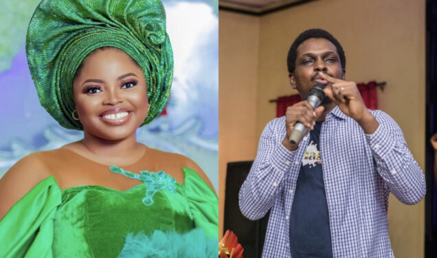 Timi Adigun and Juliana Olayode