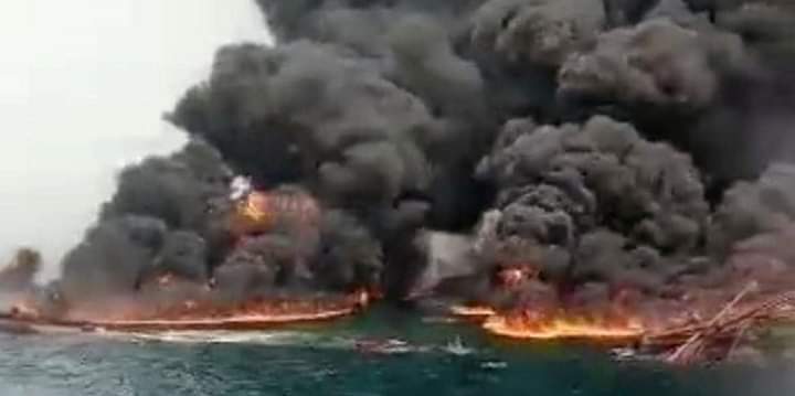 FPSO vessel explosion