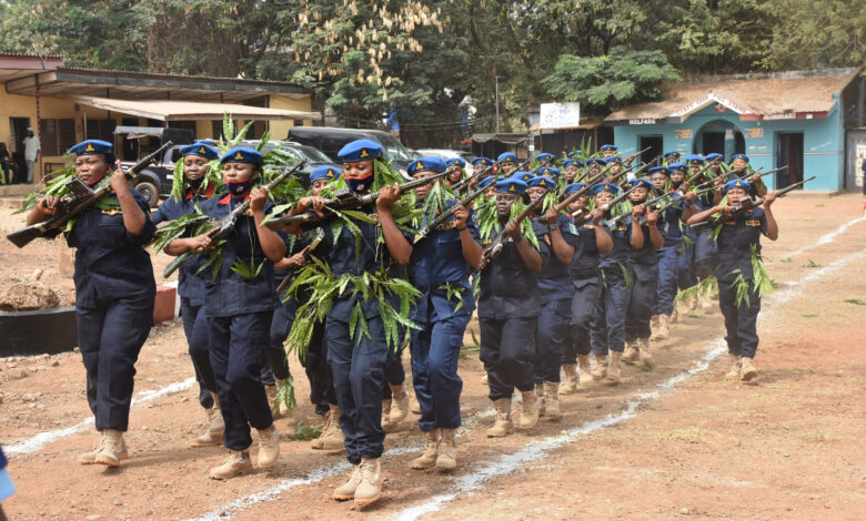 NSCDC passing out parade in Ibadan