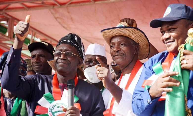 PDP Mega Rally in Jo